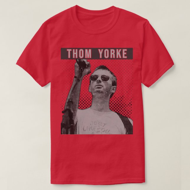 Thom Yorke Illustrations T-Shirt (Design vorne)