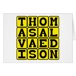 Thomas Alva Edison, amerikanischer Erfinder