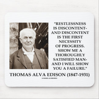 Thomas Alva Edison Mousepad