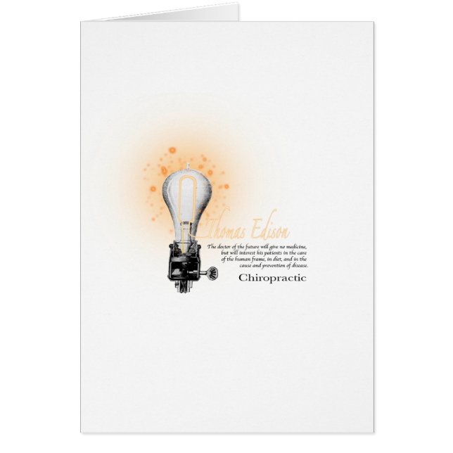 Thomas Alva Edison T-Shirt (Vorne)