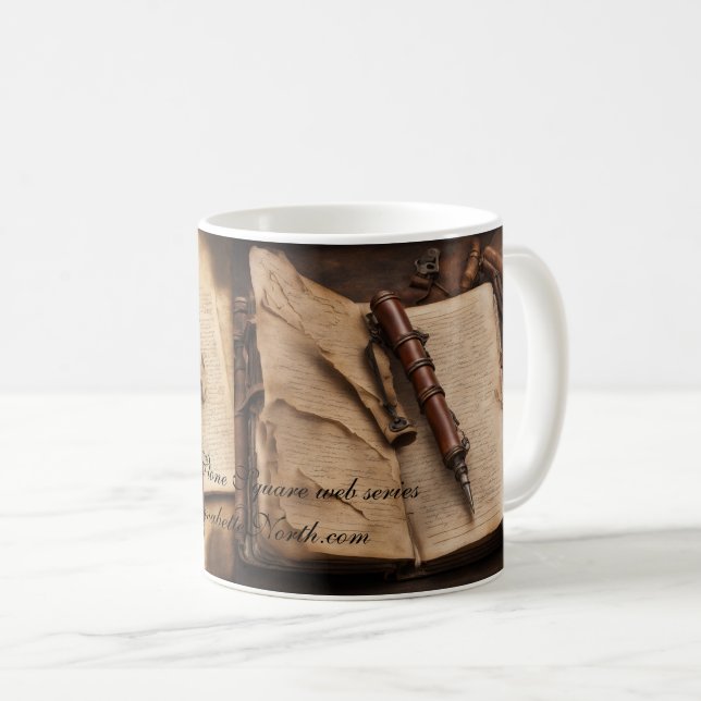 Thomas Buch aus der Webserie BrookStone Square  Kaffeetasse (VorderseiteRechts)