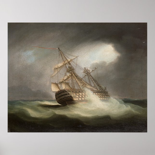Thomas Buttersworth - S.M.S. "Sieg" Poster (Vorne)