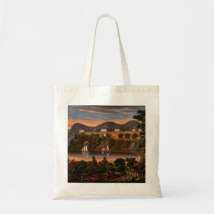 Thomas Chambers Blick auf den Hudson River im West Tragetasche