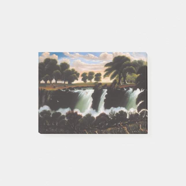Thomas Chambers Genesee Falls Rochester Post-it Klebezettel (Vorderseite)