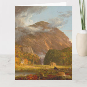 Thomas Cole A View of the Mountain Pass  Karte