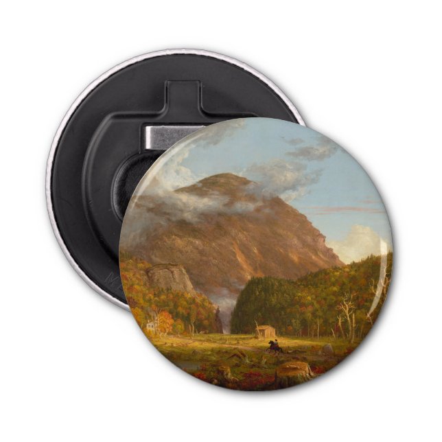 Thomas Cole Ausblick auf den Bergpass Flaschenöffner (Vorderseite)
