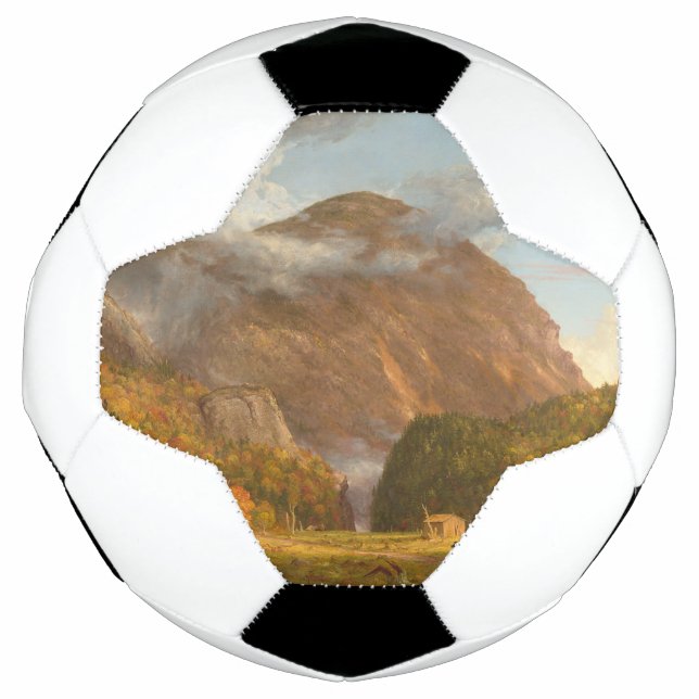 Thomas Cole Ausblick auf den Bergpass Fußball (Vorderseite)