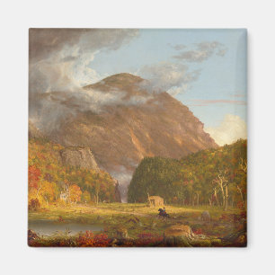 Thomas Cole Ausblick auf den Bergpass Magnet