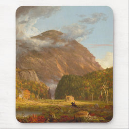 Thomas Cole Ausblick auf den Bergpass Mousepad