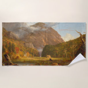Thomas Cole Ausblick auf den Bergpass Strandtuch