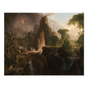 Thomas Cole - Ausweisung aus dem Garten Eden Fotodruck