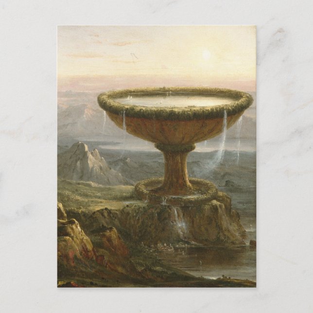 Thomas Cole Das Titan-Goblet Postkarte (Vorderseite)