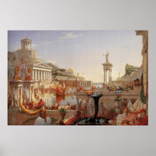 Thomas Cole Der Kurs des Empire Poster