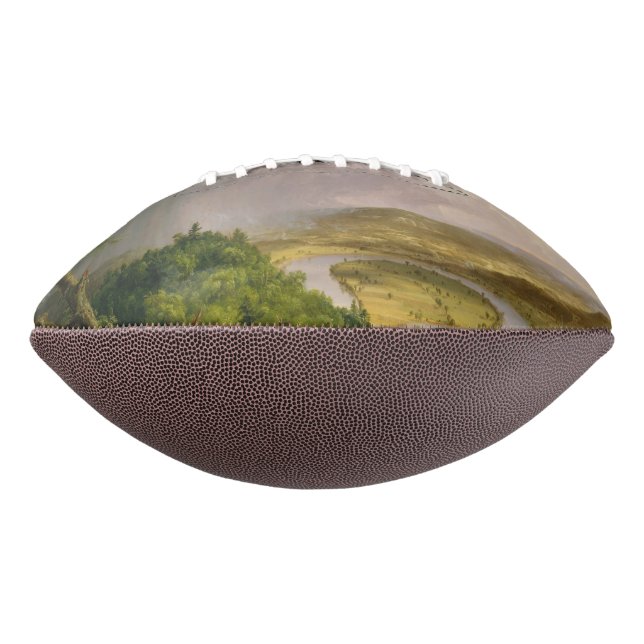 Thomas Cole der Oxbow Der Connecticut-Fluss Football (Gedreht 270)