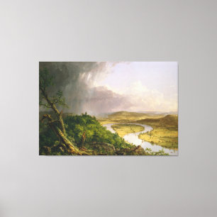 Thomas Cole der Oxbow Der Connecticut-Fluss Leinwanddruck