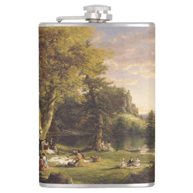 Thomas Cole Der Picknick Flachmann (Vorderseite)