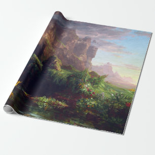 Thomas Cole Die Reise des Lebens Kindheit Geschenkpapier