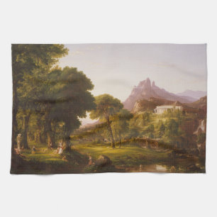 Thomas Cole Dream of Arcadia Geschirrtuch