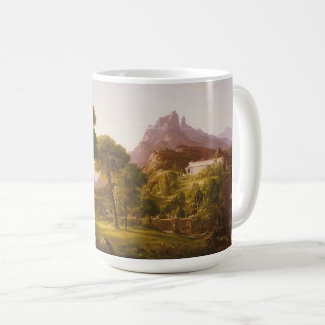 Thomas Cole Dream of Arcadia Kaffeetasse (VorderseiteRechts)