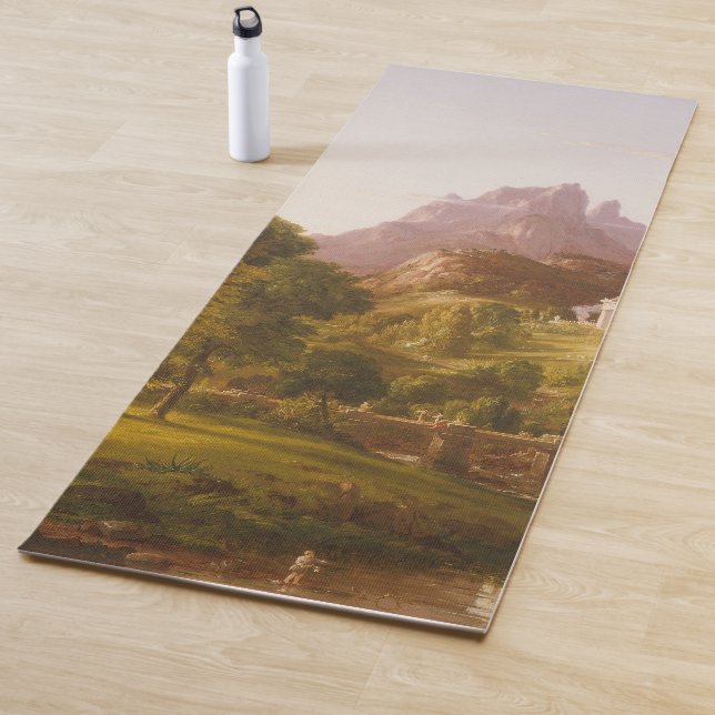 Thomas Cole Dream of Arcadia Yogamatte (Beispiel)