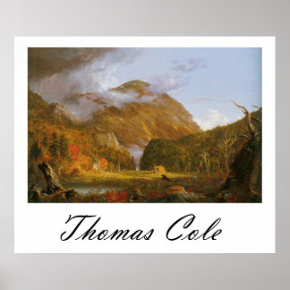 Thomas Cole Notch des Weißen Gebirges Poster