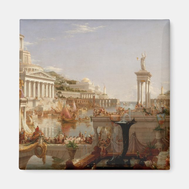 Thomas Cole Perfection The Course of the Empire Magnet (Vorne)