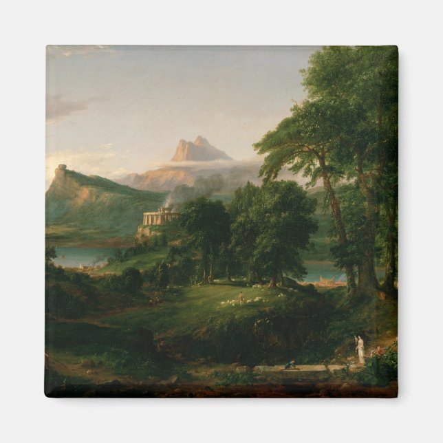 Thomas Cole The Course of Empire The Arcadia Magnet (Vorne)