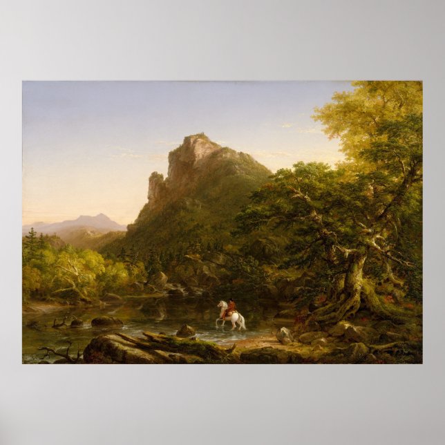 Thomas Cole The Mountain Ford Poster (Vorne)
