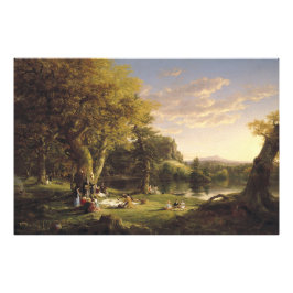 Thomas Cole The Pic-Nic Fotodruck