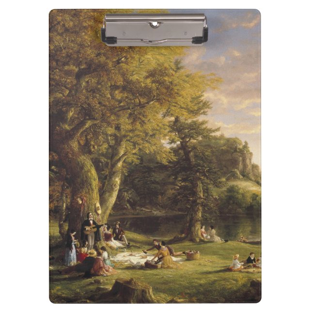 Thomas Cole The Pic-Nic Klemmbrett (Vorderseite)