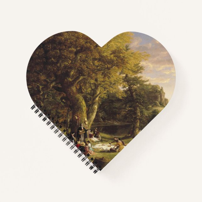 Thomas Cole The Pic-Nic Notizbuch (Vorderseite)