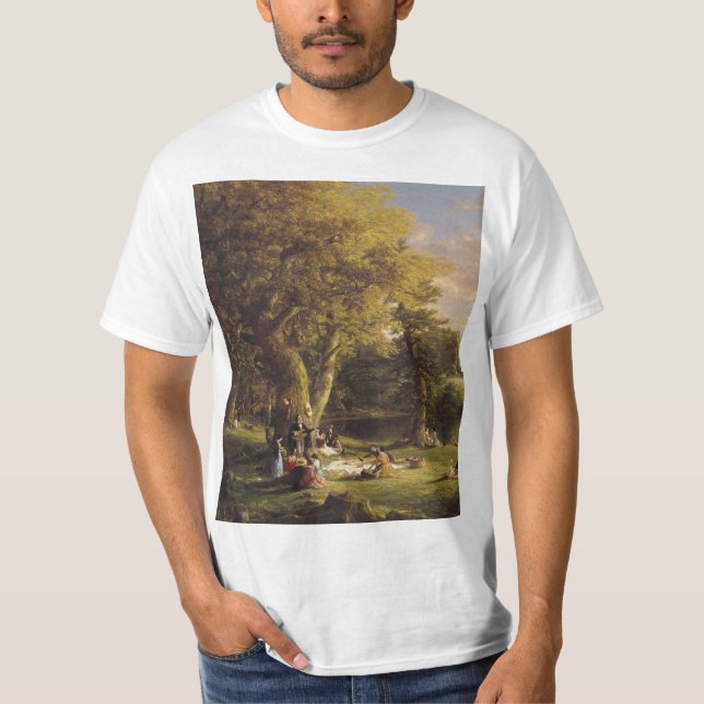 Thomas Cole The Pic-Nic T-Shirt (Vorderseite)