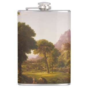 Thomas Cole Traum von Arkadien Flachmann