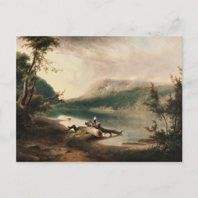 Thomas Doughty - Delaware Water Gap Postkarte (Vorderseite)