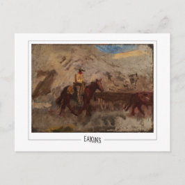 Thomas Eakins #10 - Fine Art Postcard Postkarte