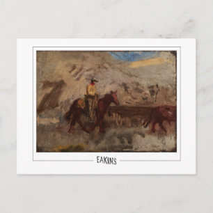 Thomas Eakins #10 - Fine Art Postcard Postkarte