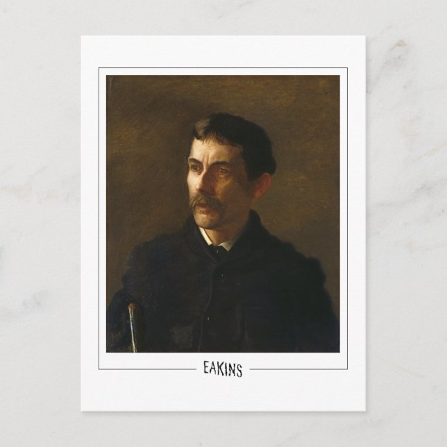 Thomas Eakins #11 - Fine Art Postcard Postkarte (Vorderseite)