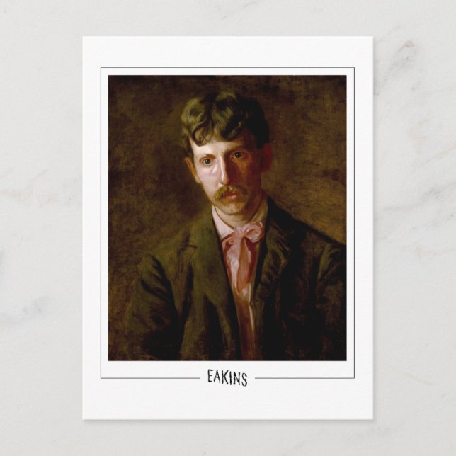 Thomas Eakins #13 - Fine Art Postcard Postkarte (Vorderseite)