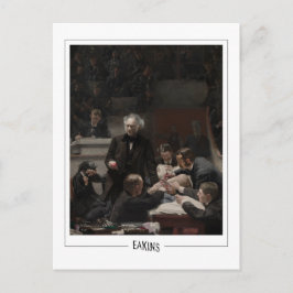 Thomas Eakins #15 - Fine Art Postcard Postkarte