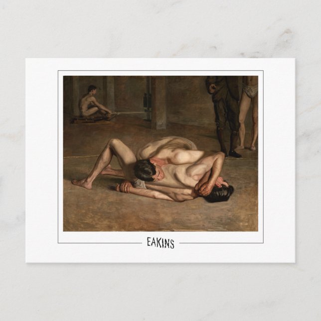 Thomas Eakins #16 - Fine Art Postcard Postkarte (Vorderseite)