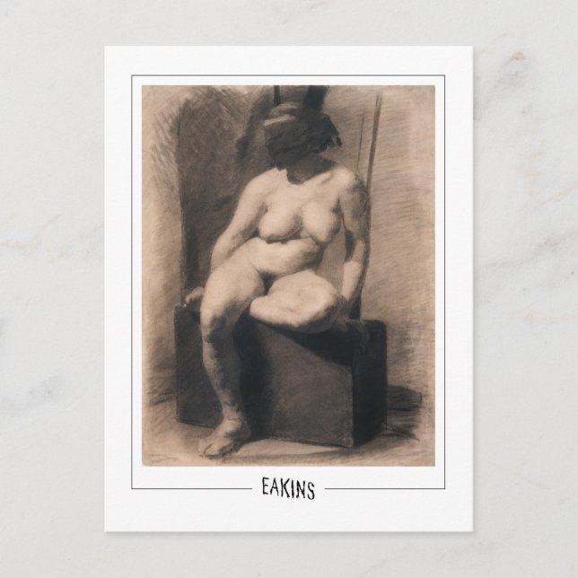 Thomas Eakins #18 - Fine Art Postcard Postkarte (Vorderseite)