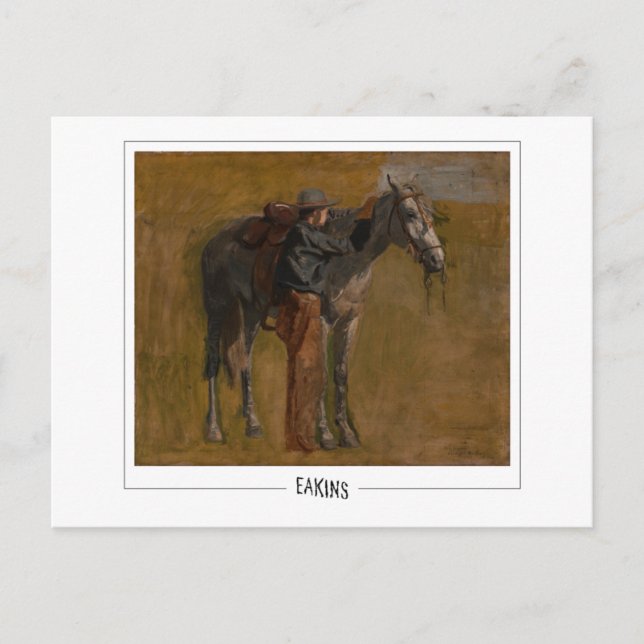 Thomas Eakins #20 - Fine Art Postcard Postkarte (Vorderseite)