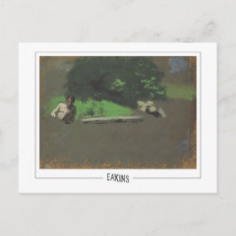 Thomas Eakins #376 - Fine Art Postcard Postkarte
