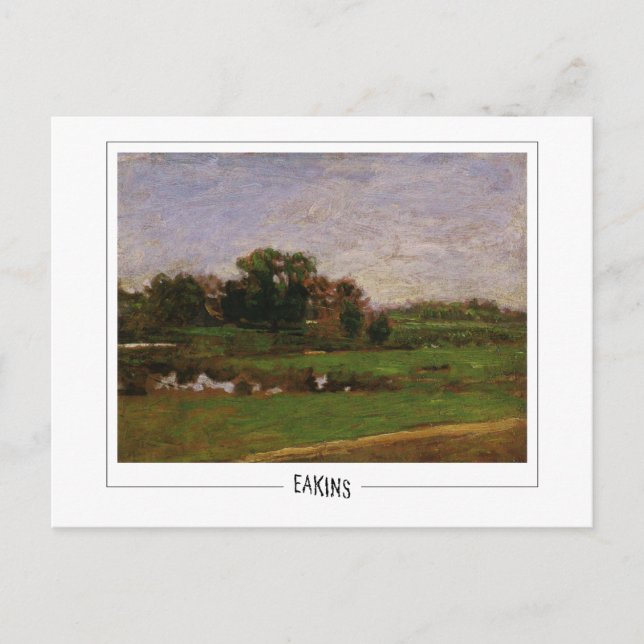Thomas Eakins #65 - Fine Art Postcard Postkarte (Vorderseite)