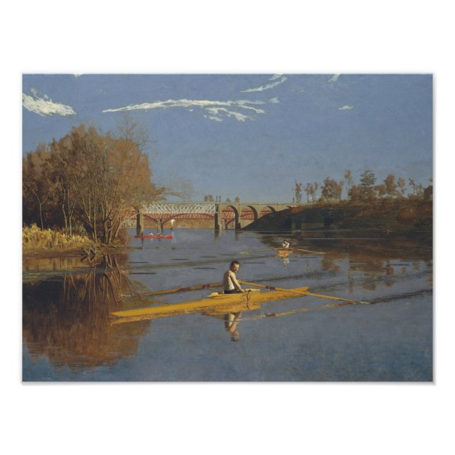 Thomas Eakins - Die Champion Single Skulpturen Fotodruck (Vorne)