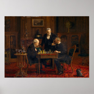 Thomas Eakins Schachspieler Poster
