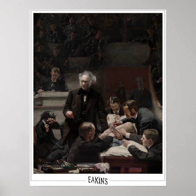 Thomas Eakins Zedign Art Poster #15 (Vorne)