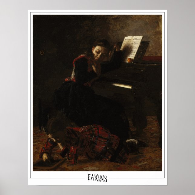 Thomas Eakins Zedign Art Poster #19 (Vorne)