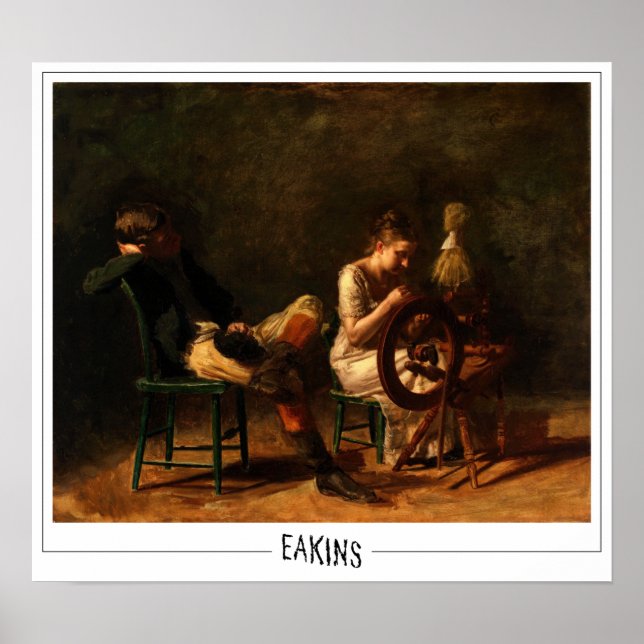 Thomas Eakins Zedign Art Poster #21 (Vorne)