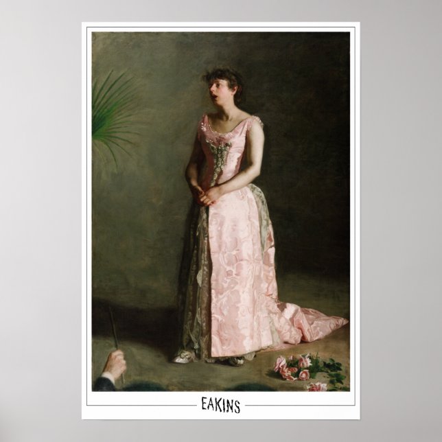 Thomas Eakins Zedign Art Poster #22 (Vorne)